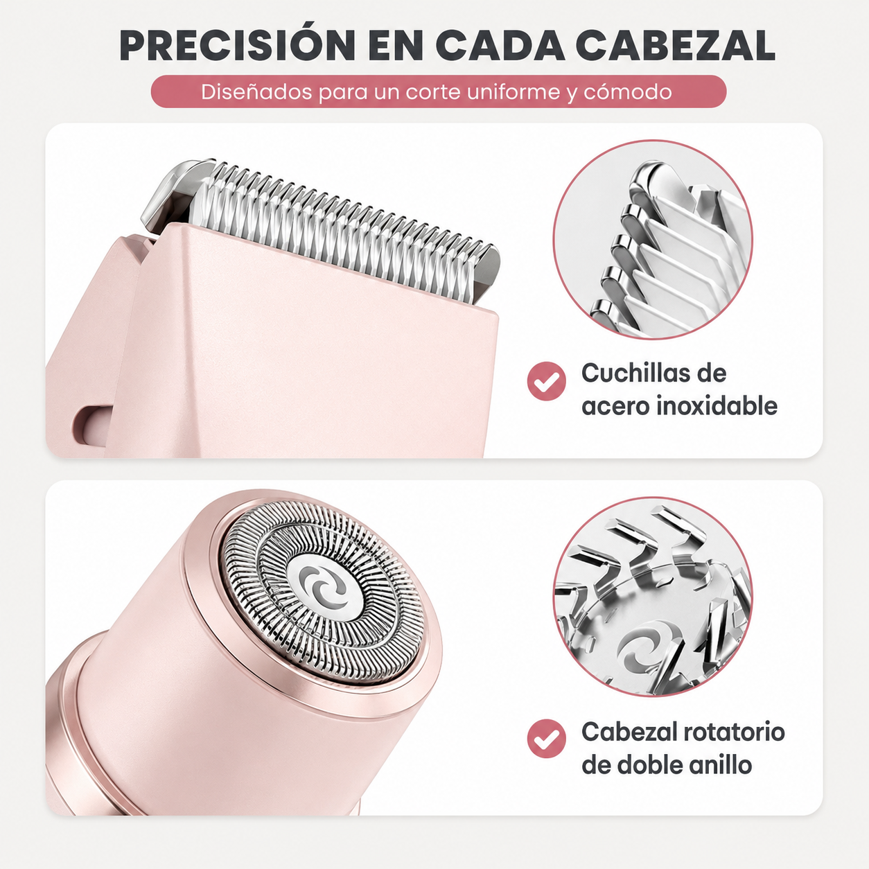 Depiladora 2 en 1 De Bikini Para Mujer Electrica