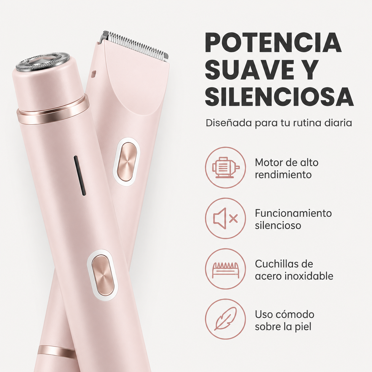 Depiladora 2 en 1 De Bikini Para Mujer Electrica
