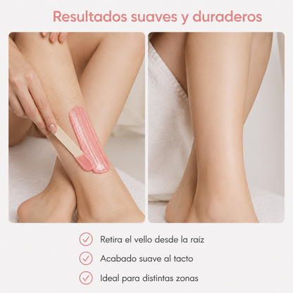 Belluzza Wax Kit Calentador + 400g de cera