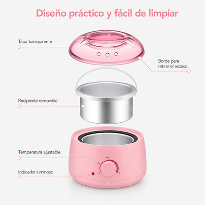 Belluzza Wax Kit Calentador + 400g de cera