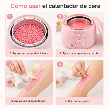 Belluzza Wax Kit Calentador + 400g de cera