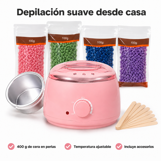 Belluzza Wax Kit Calentador + 400g de cera